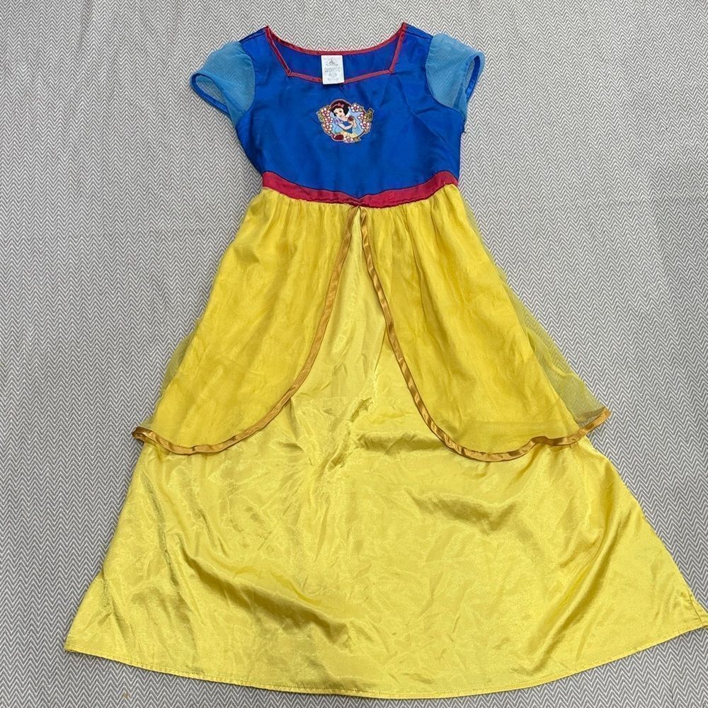 Disney Snow White Blue and Yellow Princess Dress Pajama/Costume Size 9/10